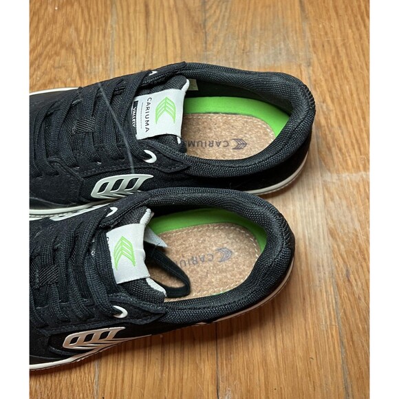 Cariuma Vallely Shoes Mens Size 6.5 Black Canvas Skate Sneakers 421409B06W main image 9